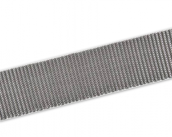 Gurtband - 30 mm - grau